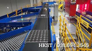 한국소터 Conveyor system 휠소터 Wheel sorter HKST