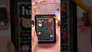 the cutest penpal app on iPad ππ apple pencil | iPad calligraphy | iPad apps