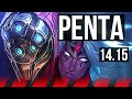 JAX vs VARUS (TOP) | Penta, 42k DMG, 6 solo kills, Legendary | EUW Master | 14.15