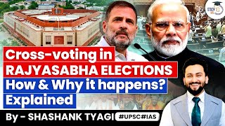 Rajya Sabha Election Process Simplified | BJP & Congress | UPSC GS2