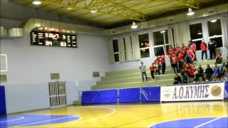 Α.Ο.Κύμης - Κάδμος Θηβών 84-83 (τα τελευταία 33 δευτερόλεπτα)