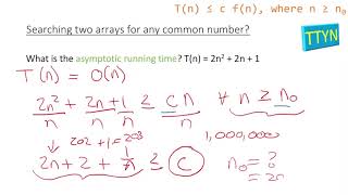 Asymptotic Notation 4: Search for a Common Number