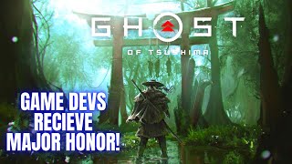 Japan Honors Ghost Of Tsushima Sucker Punch Developers | People LOVE This Game!