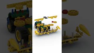 Lego 42168 John Deere 9700 Forage Harvester #shorts #music #lego #brick #legosets #automobile #toys