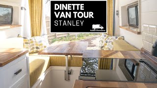 Dinette Off-grid Citroen Relay (Promaster) van tour with shower | Milo model | Vanlife Conversions