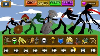 HACK MAX COUNT ALL NEW SKINS LEVEL BUY x9999 GEMS | STICK WAR LEGACY - KASUBUKTQ