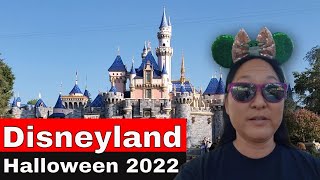 Halloween At Disneyland California 2022