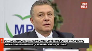 Rusia a cerut SUA retragerea forțelor militare din România, în negocierile de la Riad...|Libertatea