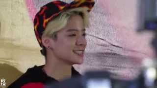 【FXTw獨家視頻】150322 Amber 1st mini album《Beautiful》Taipei Fansign event