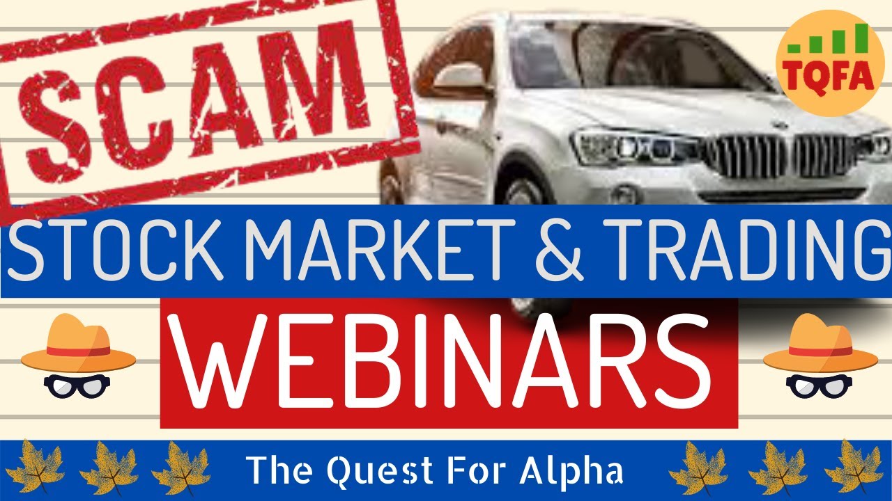 Stock Market & Trading Webinar Scam | Trading Webinar Fraud - YouTube