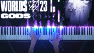 League of Legends - GODS ft. NewJeans (뉴진스) | Worlds 2023 - Piano Cover / Version