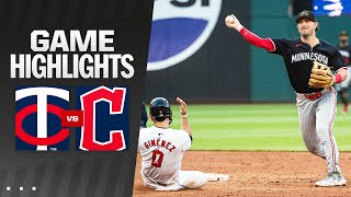Twins vs. Guardians Game Highlights (5/18/24) | MLB Highlights