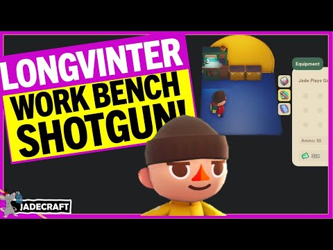LONGVINTER Gameplay #2 CRAFTING BENCH! Scaring Other Players With My Shot Gun