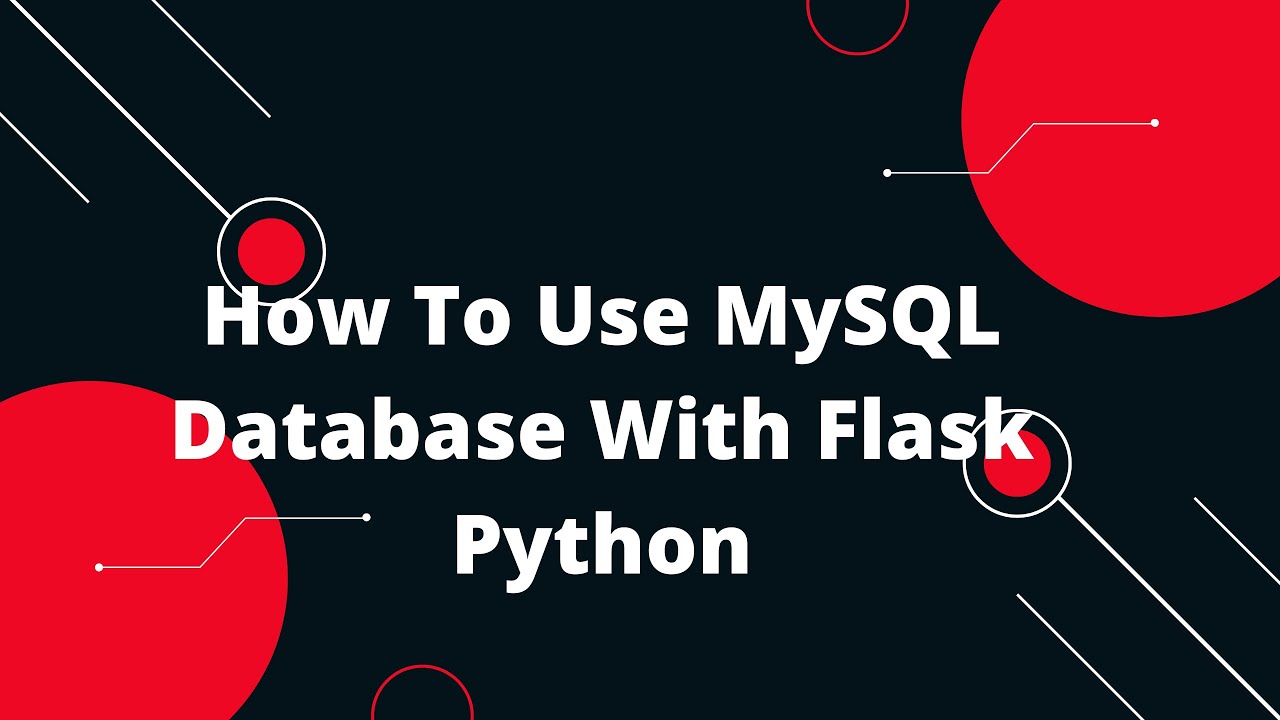 Python Flask Tutorial 14 рџ ґ Mastering How To Use Mysql Database With