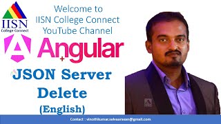 #5 Angular +JSON Server CRUD Operations | Delete Operation