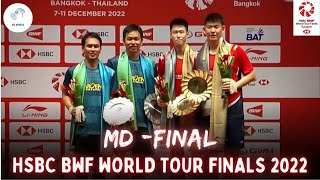 Mohammad Ahsan/Hendra Setiawan vs Liu Yu Chen/Ou Xuan Yi | 2022 HSBC BWF WORLD TOUR FINALS | Final