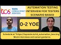 Automation Testing Interview Questions and Answers| Testing Questions | RD Automation Learning