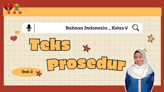 Teks Prosedur_Mata Pelajaran Bahasa Indonesia Kelas 5 Sekolah Dasar