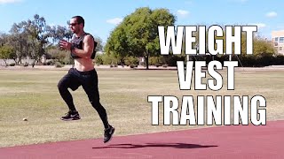 Weighted Vest Sprint Training | Run Faster With Weight Vest Sprinting
