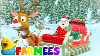 Jingle Bells | Christmas Songs | Christmas Carols for Babies | Nursery Rhymes & Xmas Music - Farmees