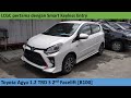 Toyota Agya TRD S 2nd Facelift [B100] review - Indonesia