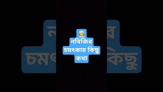 নবীজীর চমৎকার কিছু  কথা #shortvideo #youtubeshorts #ytshorts #shortfeed #viral