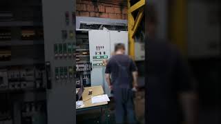 Commissioning a 90 kW motor of a mixer in a foundry (music to an engineer)