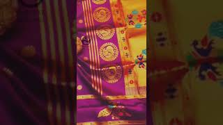 Gadwal Brocade paithani 💖||yeolekar paithani #shorts #youtubeshorts #gadwalsarees