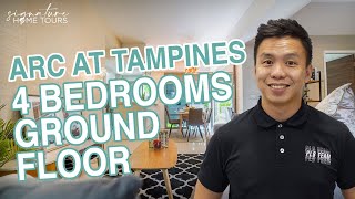 Arc at Tampines | Rare Ground Floor 4-Bedder | $1.33M | D18 | Singapore Home Tour | Melvin Lim