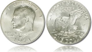 Eisenhower Dollar Coins 
