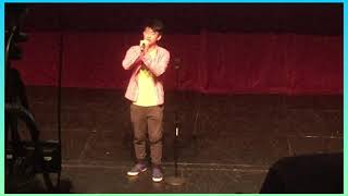 我大学一年的才艺表演唱歌/街头表演/My first singing performance in Freshman year of college