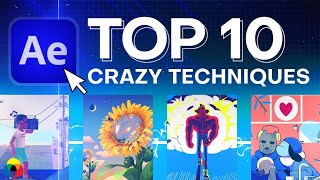 Top 10 Crazy After Effects Techniques #9 - Dopest Animators