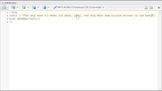 PHP Tut 006