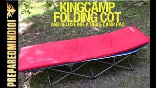 KingCamp Folding Cot, Deluxe Camp Pad, and More - Preparedmind101