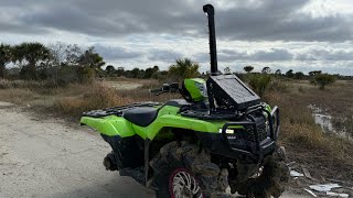 Wheel And Tire Falls Off On My New Honda Rancher!! (DESTROYED)