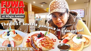 The BEST SOUFFLE PANCAKE in Edmonton! Fuwa Fuwa Whyte Avenue | Where to Eat in YEG | Pinoy in Canada