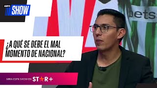¡Debate en ESPN FShow Colombia!: ¿A qué se debe el mal momento de Nacional?