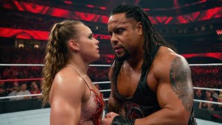 UNSEEN WWE LIVE - JIMMY USO VS ALEXA WWE RAW FIGHT TODAY 2025