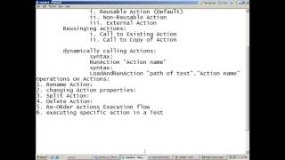 Modular framework in QTP part 2