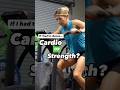 Cardio or strength training: what a physical therapist would choose