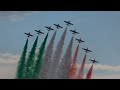 Italy's Frecce Tricolori Performance In Sacramento, California Capital Airshow July 13, 2024