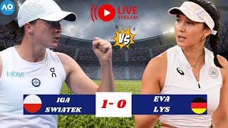 WTA LIVE IGA SWIATEK VS EVA LYS WTA AUSTRALIAN OPEN 2025 TENNIS PREVIEW STREAM