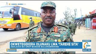 Okwetegekera Olunaku lwa ‘Tarehe Sita’, Abajaasi ba UPDF Bakoze Bulungibwansi e Lukaya