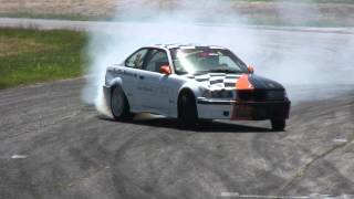 Stefan Tsankov BMW E36 Turbo - Close-to-the-Wall Drift