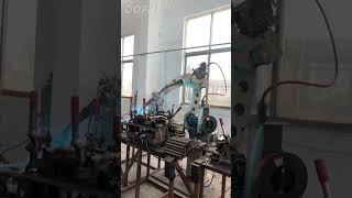 Electric Motorcycle Welding Robot