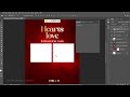 how to design a stunning valentine s day packages flyer in photoshop step by step tutorial