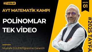 Polinomlar Konu Anlatımı | Tek Video | Pdf #öğrenmegarantili