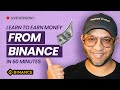 Basics of Live Trading on Binance with Inspired Analyst and Assassin (First Episode)