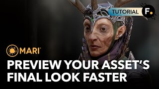 Preview Your Asset's Final Look Faster With the USD Look Exporter | Mari Tutorial