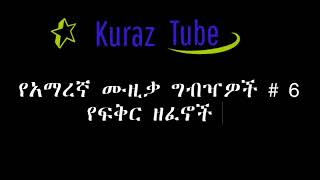 Ethiopian nonstop Love music 2013 Vol.6  :  የተመረጡ  የፍቅር  ዘፈኖች